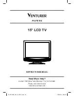 Предварительный просмотр 1 страницы Venturer PLV76156 Instruction Manual