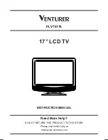 Venturer PLV76176 Instruction Manual предпросмотр