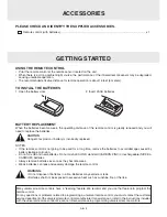 Предварительный просмотр 6 страницы Venturer PLV76198 Owner'S Manual