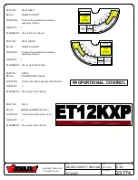 Предварительный просмотр 22 страницы Venturo ET12KP-16 Owner'S Manual