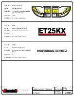 Предварительный просмотр 19 страницы Venturo ET25KX Owner'S Manual