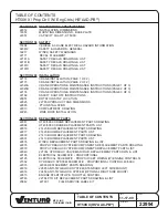 Preview for 3 page of Venturo HT50KX Installation & Owner'S Manual