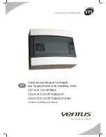 Предварительный просмотр 1 страницы Ventus VS 10-75 CG OPTIMA Operation And Maintenance Manual