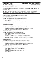 Preview for 12 page of Venue Lighting Effects THINTRI 38 LED Owner'S Manual