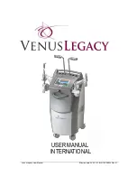 VENUS CONCEPT VENUS LEGACY User Manual preview