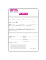 Preview for 30 page of Venus Domestic VDH 100 User Manual