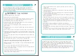 Preview for 3 page of Venus vulu BP 891 Instructions Manual