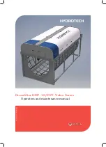 Veolia Hydrotech Drumfilter HDF - 16/20V- Value Series Operation And Maintenance Manual предпросмотр