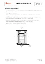 Предварительный просмотр 91 страницы Veolia Orion II 2000 Operator'S Manual