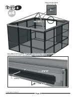 Preview for 9 page of VERANDA JARDIN UB1212 Assembly Manual