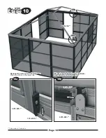 Preview for 11 page of VERANDA JARDIN UB1216 Assembly Manual