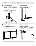 Preview for 8 page of Veranda SEC17 RW U8 W/MTL KD Installation Manual