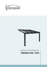 Verano RIVA V920 Installation Manual предпросмотр