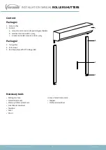 Предварительный просмотр 2 страницы Verano RV40 ecoline Installation Manual