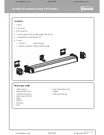 Preview for 2 page of Verano V296 Santos Installation Manual