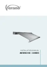 Verano V480 Cannes Installation Manual preview