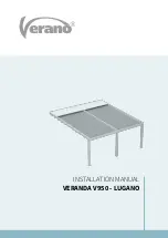 Preview for 1 page of Verano VERANDA LUGANO V950 Installation Manual