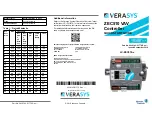 Предварительный просмотр 1 страницы Verasys LC-ZEC510 Series Quick Start Manual