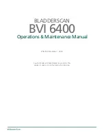 Предварительный просмотр 3 страницы Verathon BLADDERSCAN BVI 6400 Operation & Maintenance Manual