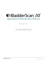 Preview for 3 page of Verathon BladderScan i10 Operation & Maintenance Manual