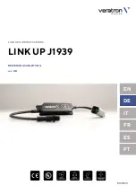 Предварительный просмотр 16 страницы Veratron LINK UP J1939 User Manual