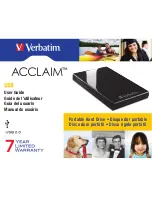 Preview for 1 page of Verbatim Acclaim User Manual