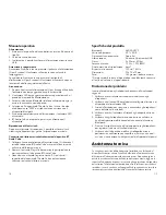 Preview for 10 page of Verbatim Bluetooth Audio Cube B002P5CTVG User Manual