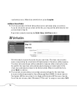 Preview for 20 page of Verbatim Gigabit Ethernet Hard Drive User Manual
