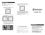 Verbatim LED Panel PN22-W40-C35 Installation Manual preview