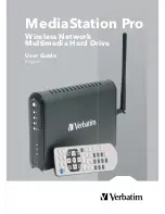 Verbatim MediaStation Pro Wireless Network Multimedia Hard Drive User Manual preview