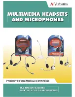 Verbatim Multimedia Headsets & Microphones Product Information preview