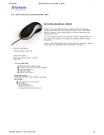 Предварительный просмотр 1 страницы Verbatim Optical Desktop Mouse Datasheet