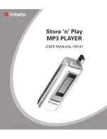 Preview for 1 page of Verbatim Store 'n' Play VM-01 User Manual