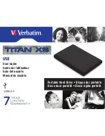 Verbatim Titan XS User Manual preview