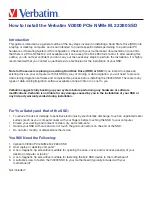 Verbatim Vi3000 How To Install preview