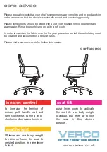 Preview for 3 page of Verco Vibe Operating Instructions