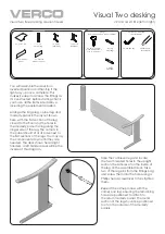 Verco Visual Two V2ICD 1612 Assembly Instructions предпросмотр