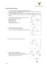 Preview for 3 page of Verde Energy Group VER-CVL-15-730 Product Instructions