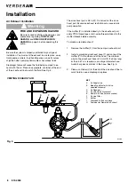 Preview for 8 page of VERDER 810.0092 Instructions-Parts List Manual