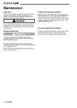 Preview for 10 page of VERDER 810.0092 Instructions-Parts List Manual