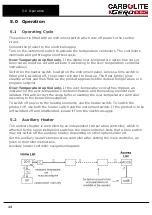 Preview for 24 page of VERDER CARBOLITE CFM 14/1 AUX Installation, Operation And Maintenance Instructions