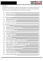 Preview for 2 page of VERDER CARBOLITE GERO CDLT 450 Installation, Operation And Maintenance Instructions