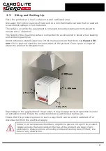 Предварительный просмотр 7 страницы VERDER CARBOLITE GERO CF 24B Installation, Operation And Maintenance Instructions