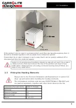 Предварительный просмотр 9 страницы VERDER CARBOLITE GERO HTF 18/8 Installation, Operation And Maintenance Instructions