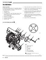 Preview for 10 page of VERDER VA 50 Instructions-Parts List Manual