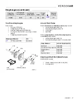 Предварительный просмотр 27 страницы VERDER VA25A Manual