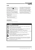 Preview for 4 page of VERDER VERDERAIR CONT-EX VA-C10 Manual