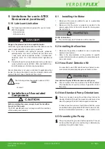 Preview for 13 page of VERDER VERDERFLEX Dura D10 Instruction Manual