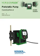 Verderflex Ds500 Operating Manual preview