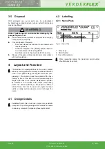 Preview for 8 page of Verderflex Dura 65 Original Operating Manual